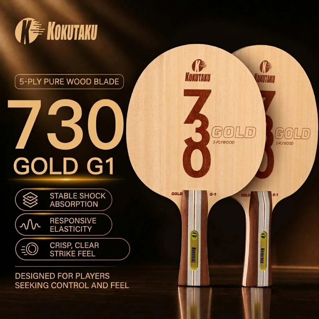 Table Tennis Racket - Lame de tennis de table Kokutaku