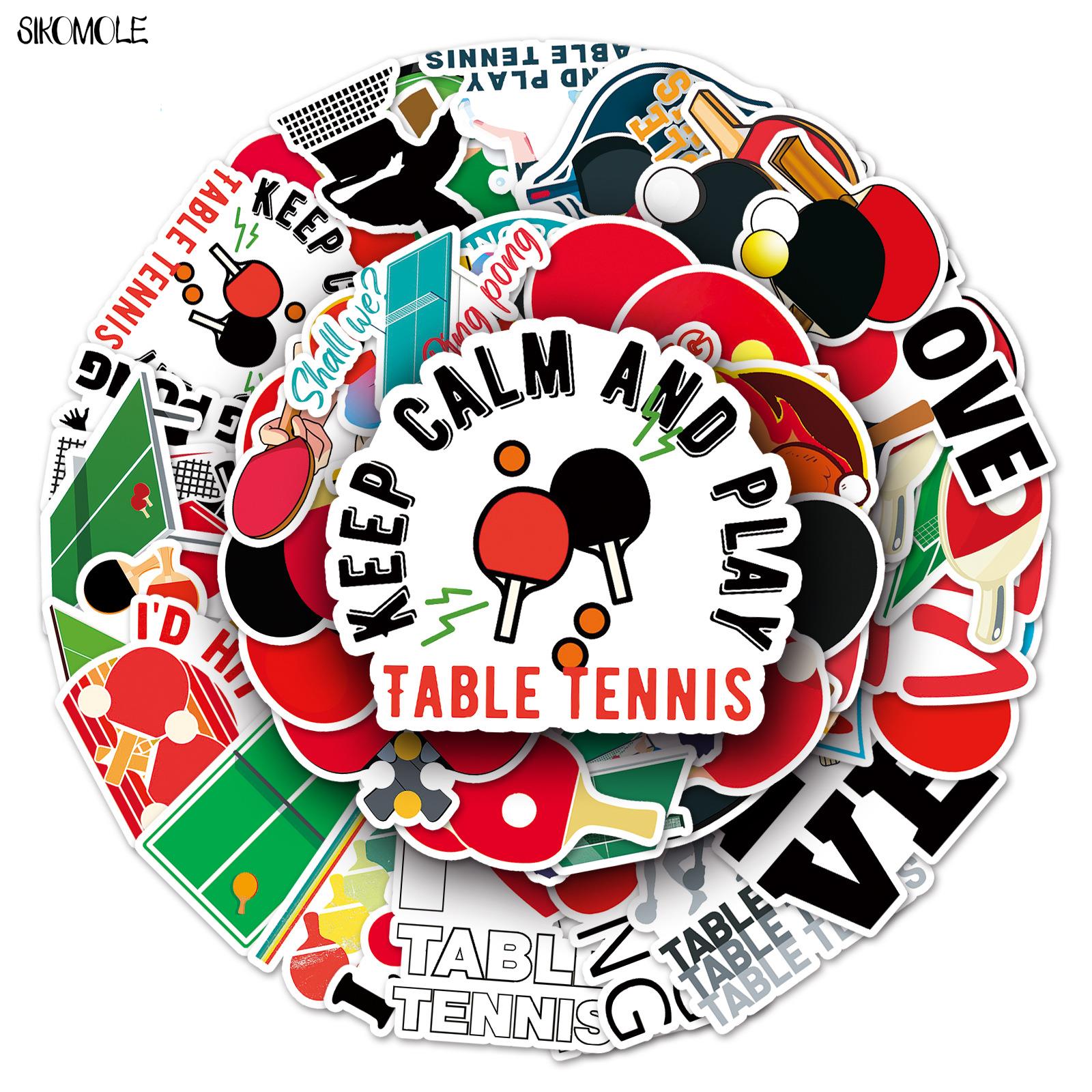 Table Tennis Olympics - Autocollants de balle de ping-pong pour