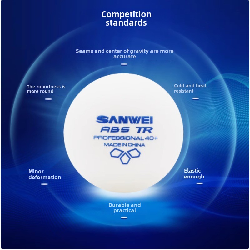 50 100 pièces Sanwei nouveaux  - Table Tennis Olympics avis et prix