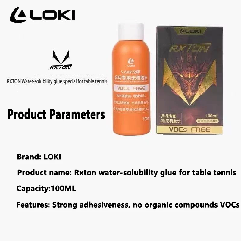 Colle à base d'eau LOKI 100ml, - Table Tennis Loki avis et prix