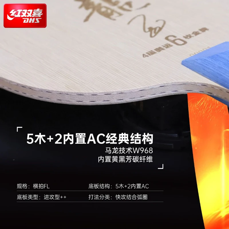 Raquette de tennis de table DH - Table Tennis Zhang Jike avis et prix