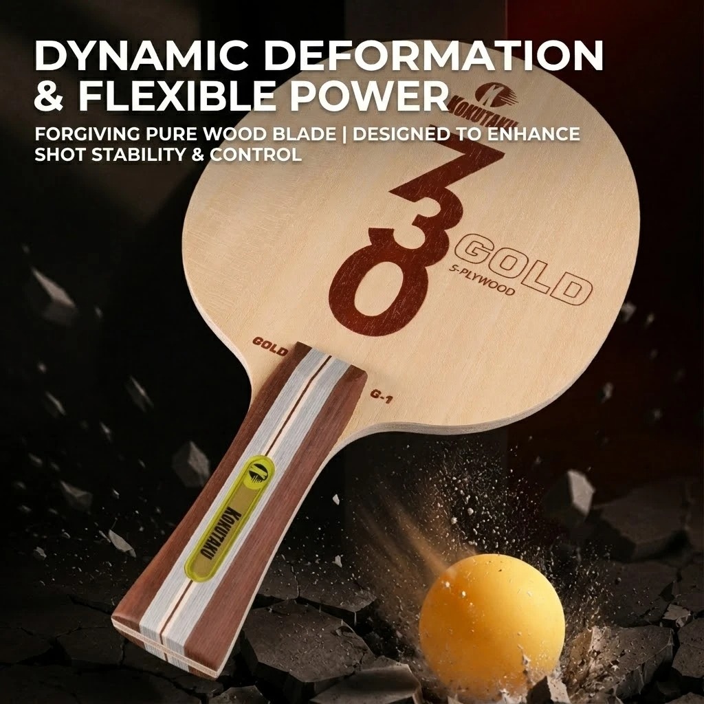 Lame de tennis de table Kokuta - Table Tennis Racket avis et prix