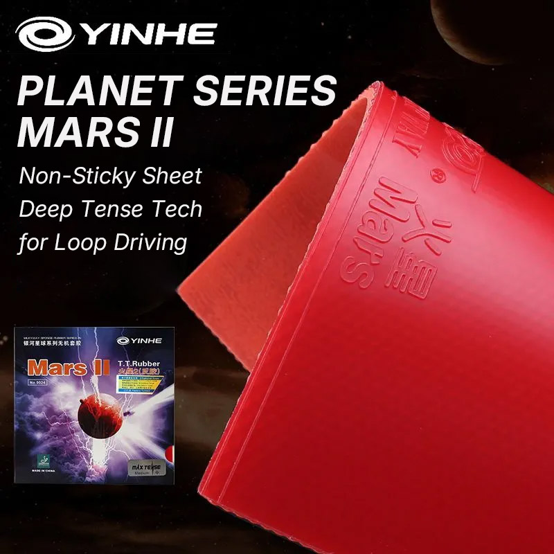 YINHE MARS 2 caoutchouc de Ten - Table Tennis Loki avis et prix